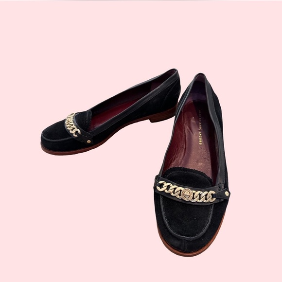 Marc Jacobs Black Suede Loafer. Size 39. - Picture 2 of 4